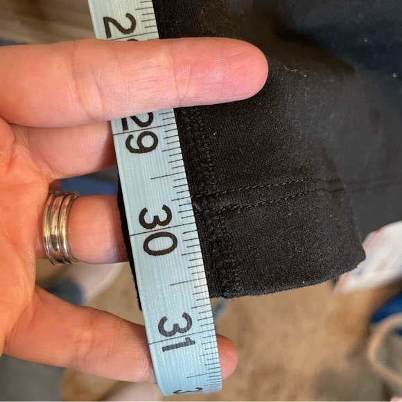 Zella Wide Leg Black Leggings Yoga Pants Size Small - Picture 3 of 5